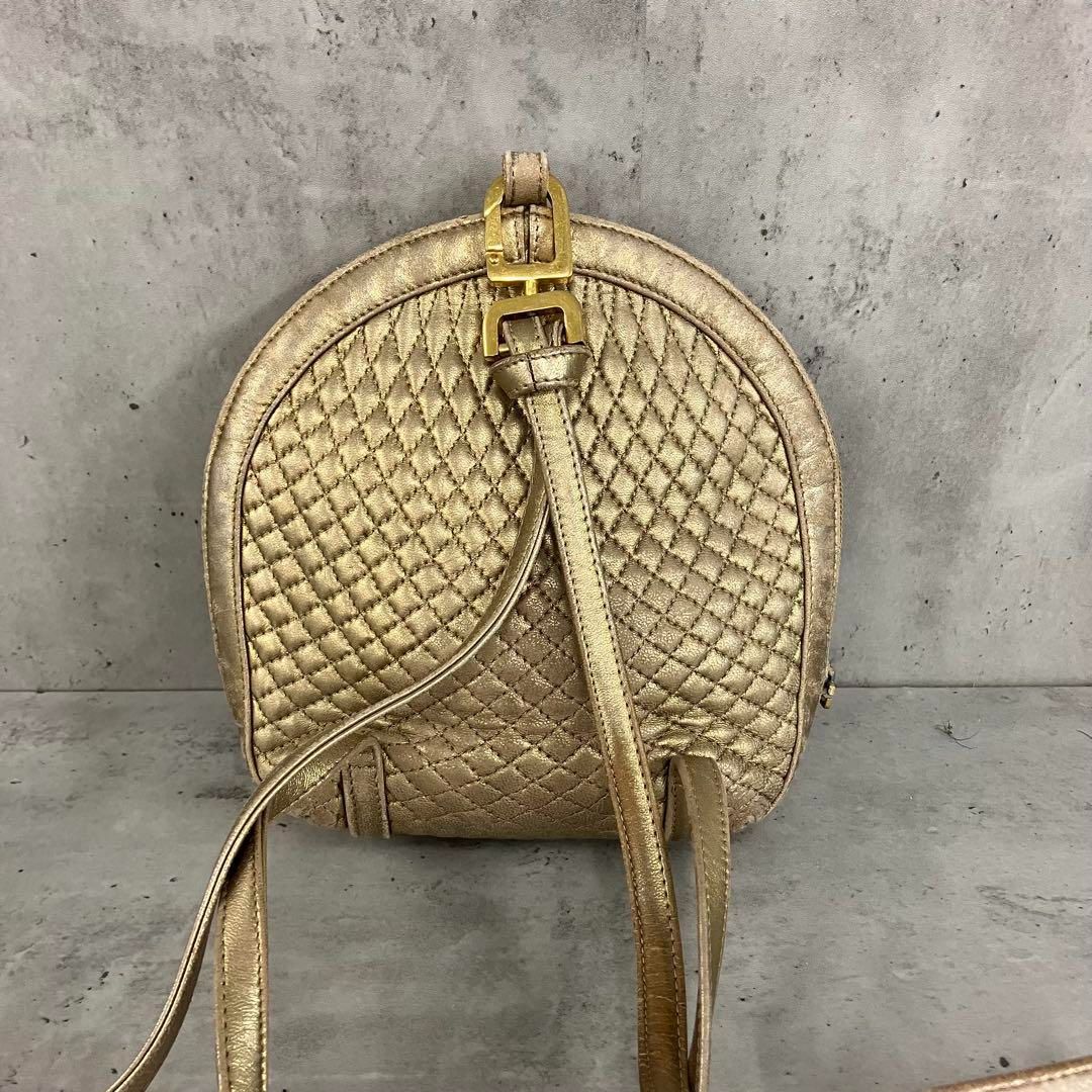 BALLY バリー ヴィンテージ キルティング ミニリュック バックパック 