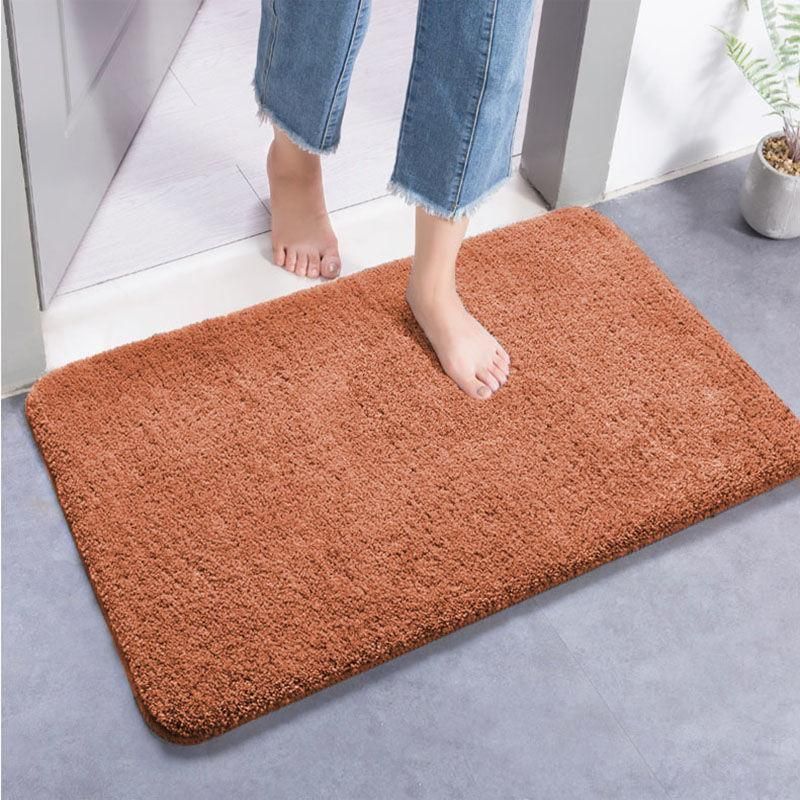 ふっかり！ウィルトン織 ギャッベ柄 高密度 ラグ 60×90cm-77001