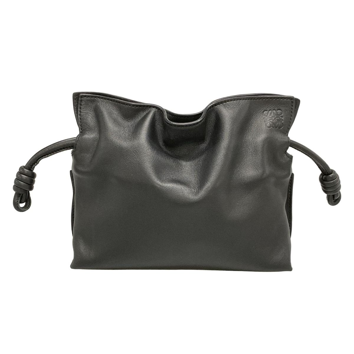 LOEWE ロエベ クラッチバッグ フラメンコクラッチ ミディアム A411FC2X37 黒