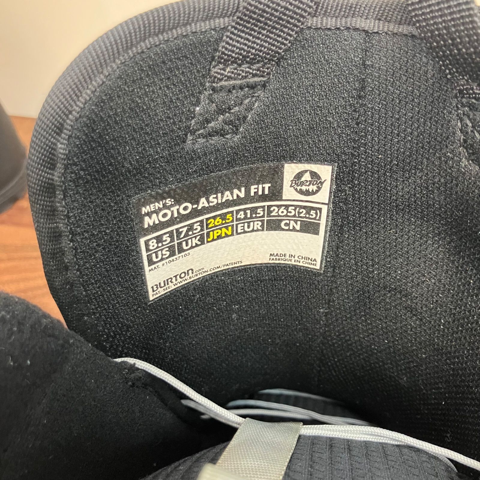 BURTON CONCORDスノーボードブーツ　サイズ26.5(US 8.5) BURTON CONCORDスノーボードブーツ サイズ26.5(US 8.5)