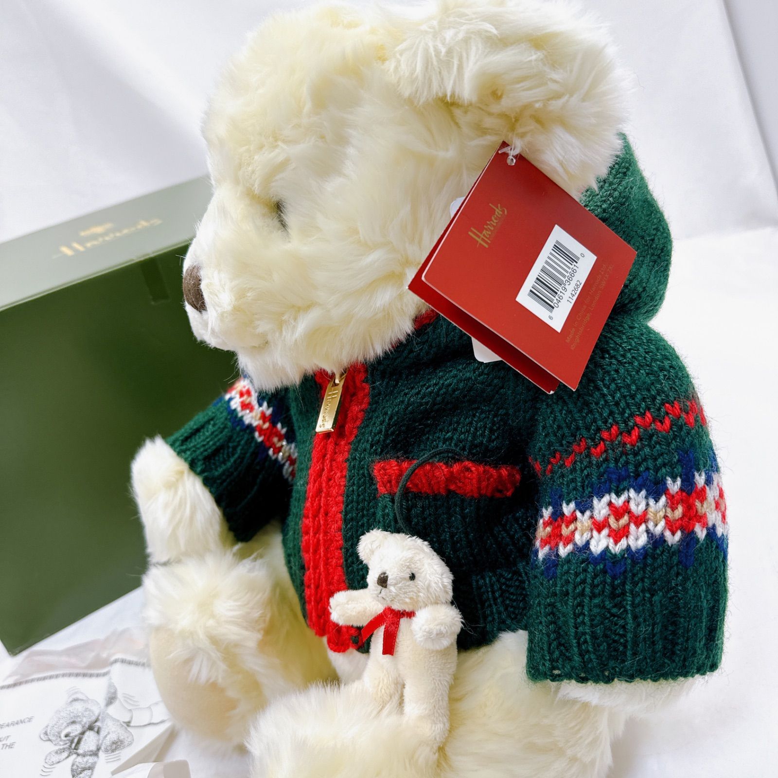 美品・箱付き】ハロッズ Harrods イヤーベア テディベア 2006年