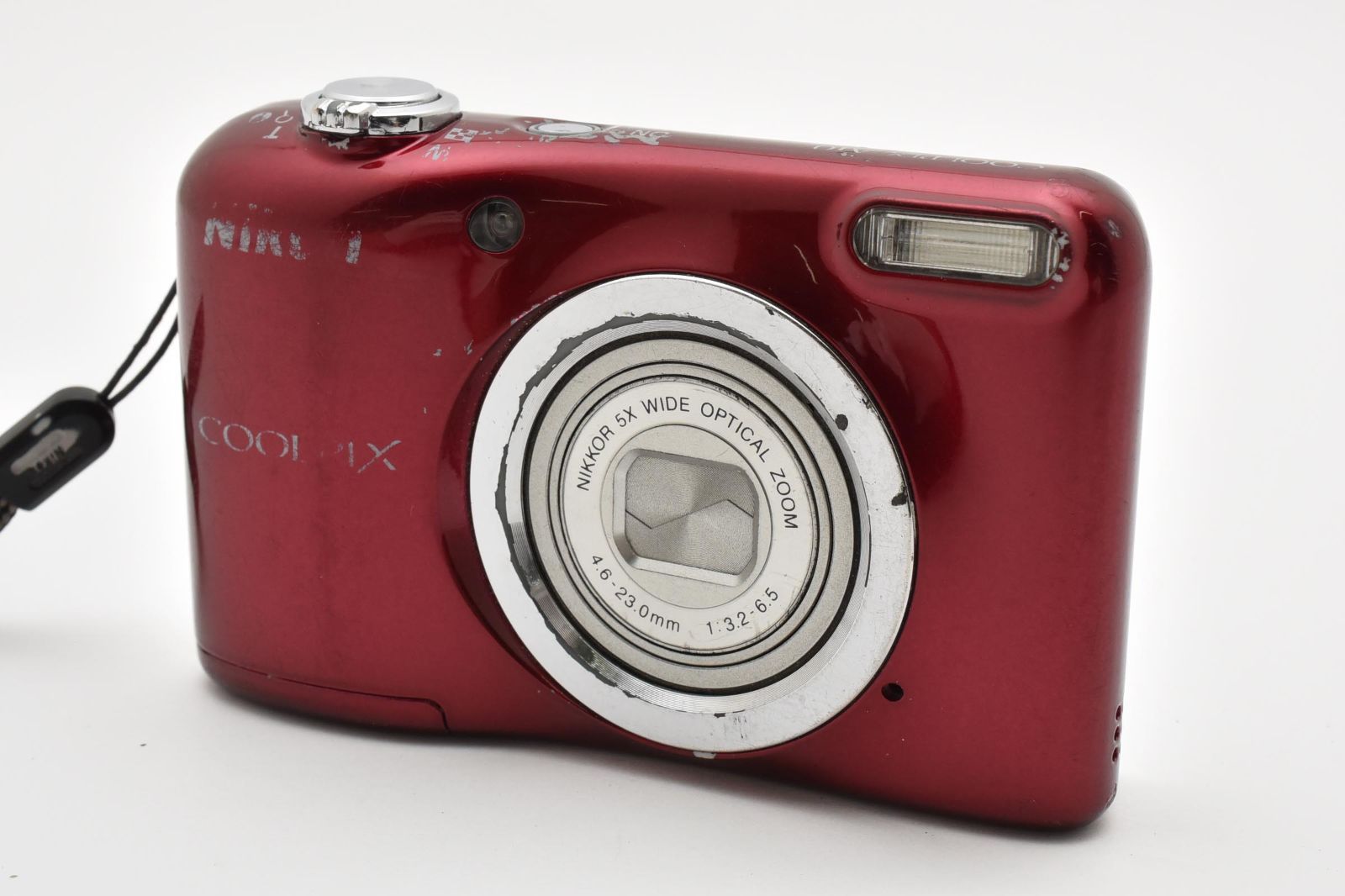 ☆良品☆ニコン Nikon COOLPIX A10 レッド コンパクトデジタル