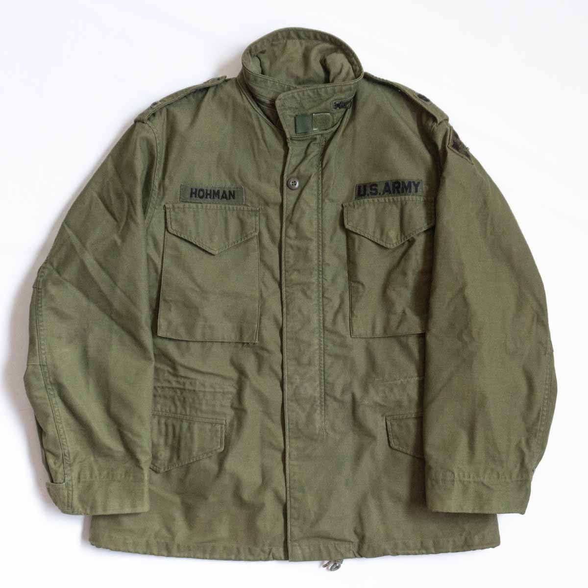 セット品70s M-65 フィールドジャケット 3rd+ライナー 70s 米軍 U.S.ARMY M-65 フィールドジャケット キルティング