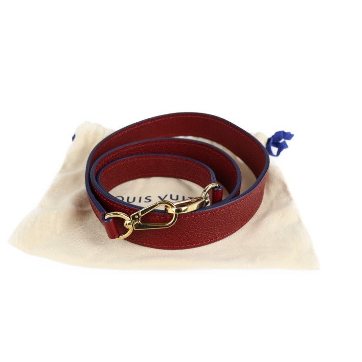 新品 ルイヴィトン ストラップ ボルドー LOUIS VUITTON ルイ ヴィトン ショルダーストラップ モノグラム