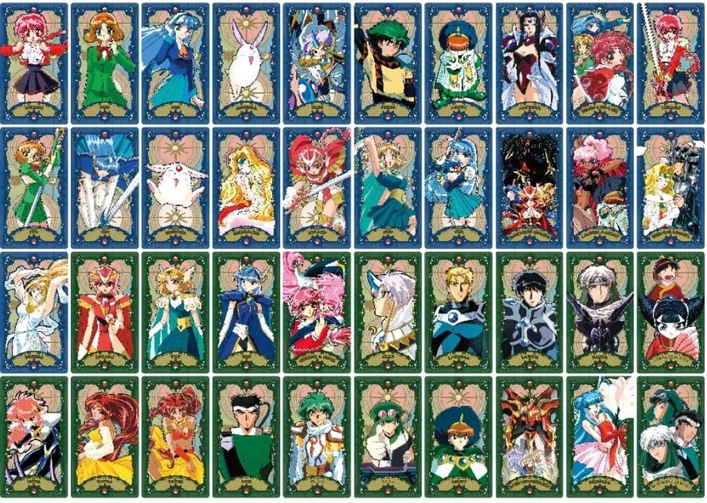 中古】キャラカード 全40種セット 「魔法騎士レイアース アルカナ