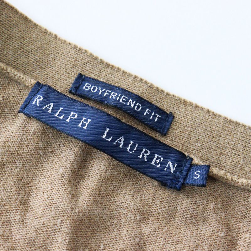 ラルフローレン Ralph Lauren コットン カシミヤ Vネック