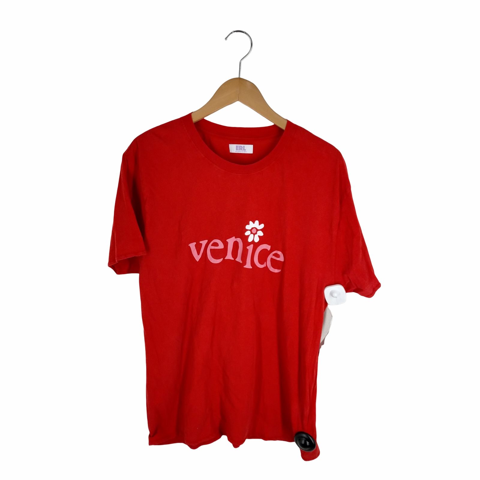 イーアールエル ERL 23SS venice print t-shirt プリントTシャツ メンズ import：XXL