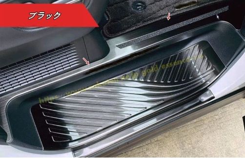 レクサス・LM300h LM500h 用 ステンレス スカッフプレートカバー 内側用 4P 3色可選