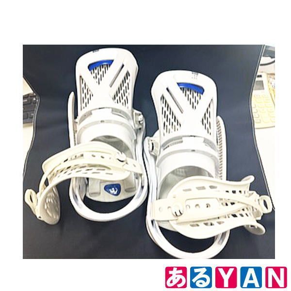 ♥ 色あせ バートン スノーボード ビンディング ESCAPADE サイズ M 約23-25cm カラー WHITE|レディース