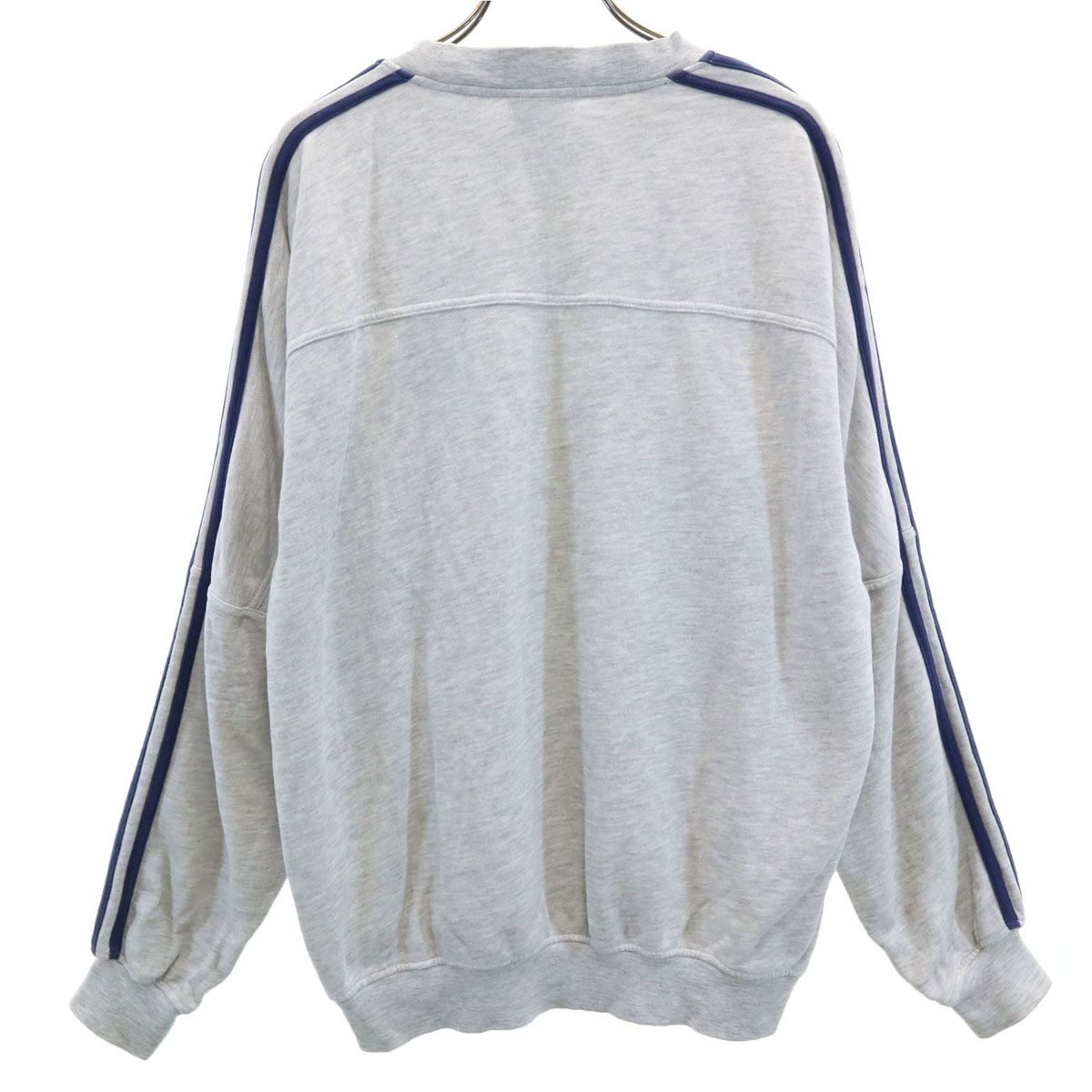 adidas レトロロゴ スウェットトレーナー グレー XS adidas レトロロゴ スウェットトレーナー グレー XS