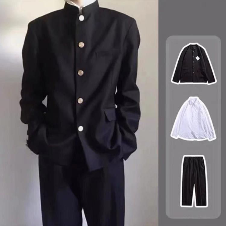 スクール制服 学ラン 上下セット 学生服 高校生 コスプレ 卒業式