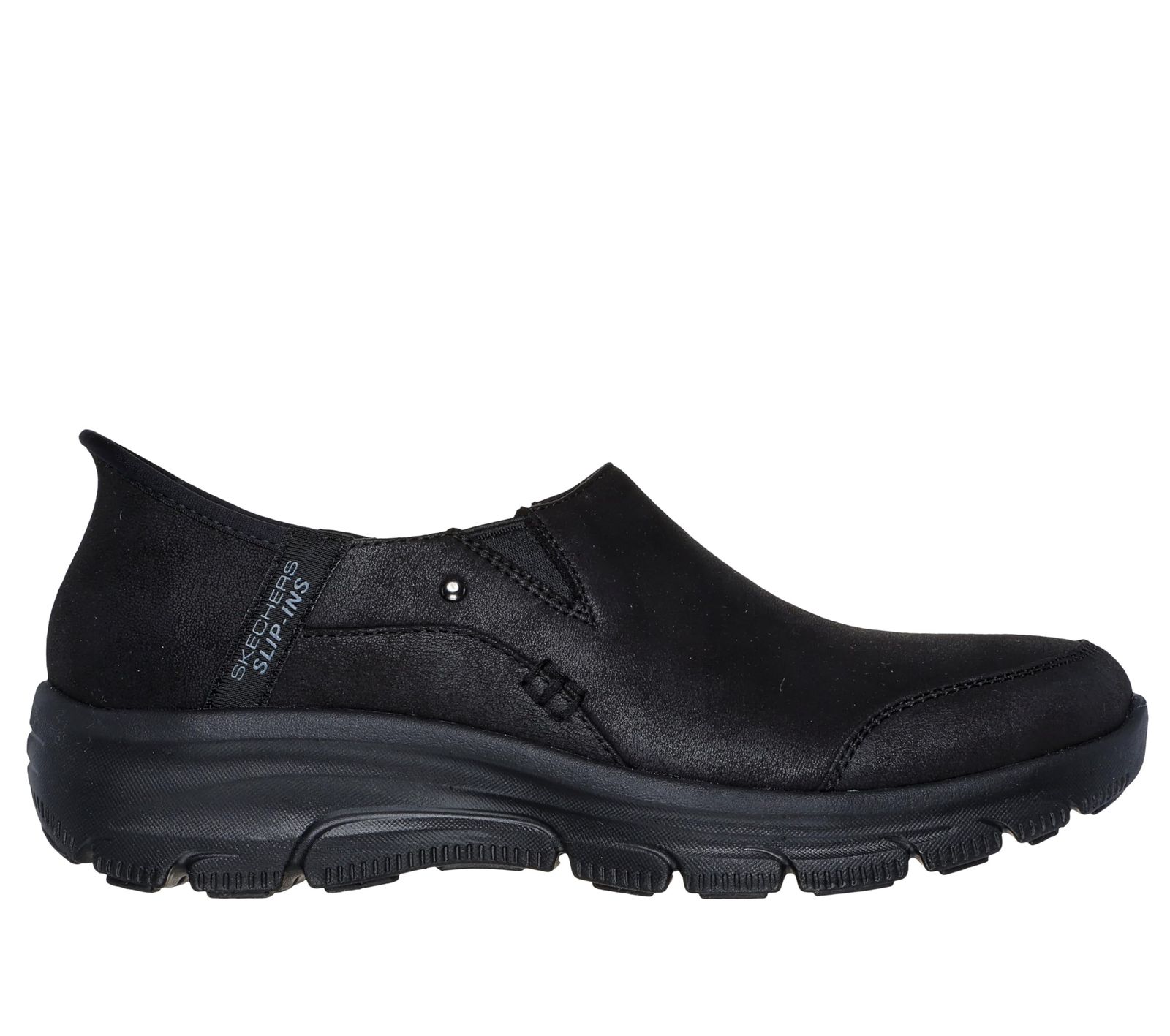 スケッチャーズ SKECHERS スリッポンスニーカー イージーゴーイングドライブオン スリップインズブラック 158630-BBK