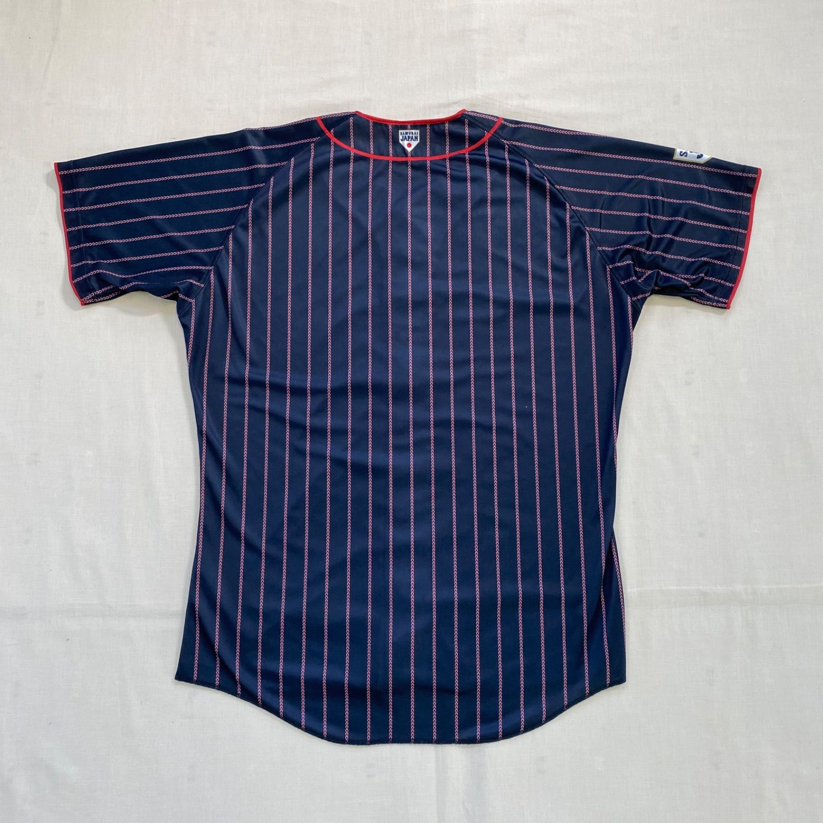 侍ジャパン ユニフォーム ビジター用 背番号無し ユニホームTシャツ ビジター 背番号なし Mサイズ 侍JAPAN
