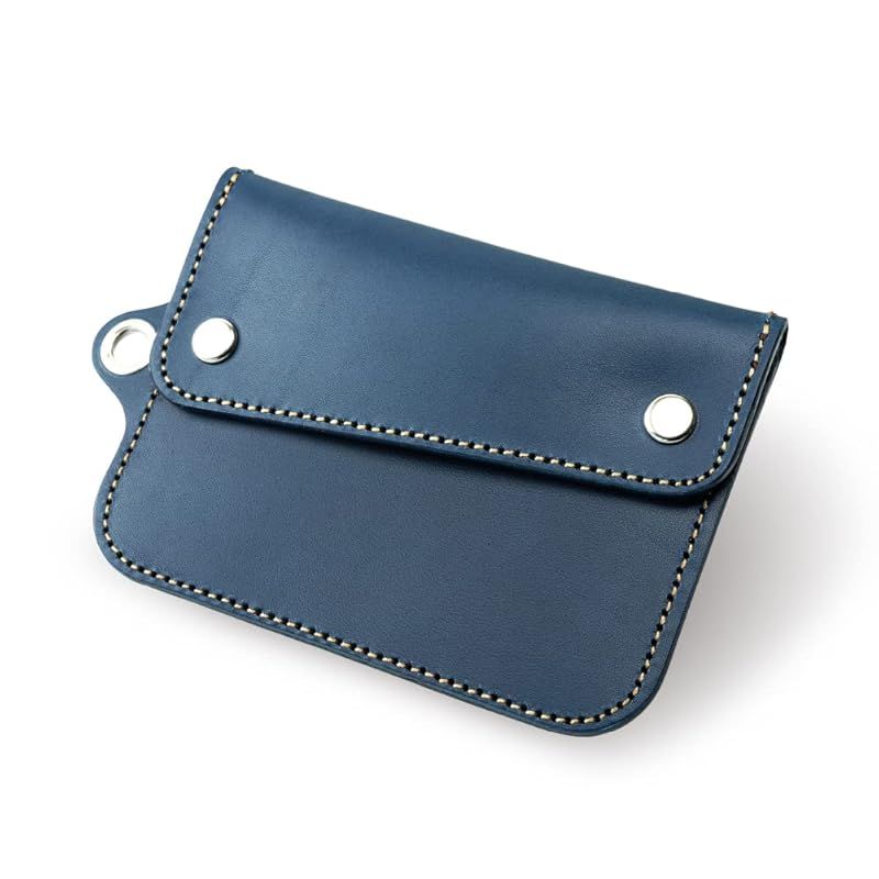 革茶屋 リレーアタック防止 キーケース 本革 対策 スマートキー 盗難防止 安全 電波遮断 自動車盗 スキミング グッズ レザー おしゃれ ランクル レクサス relay-a ブルー 0