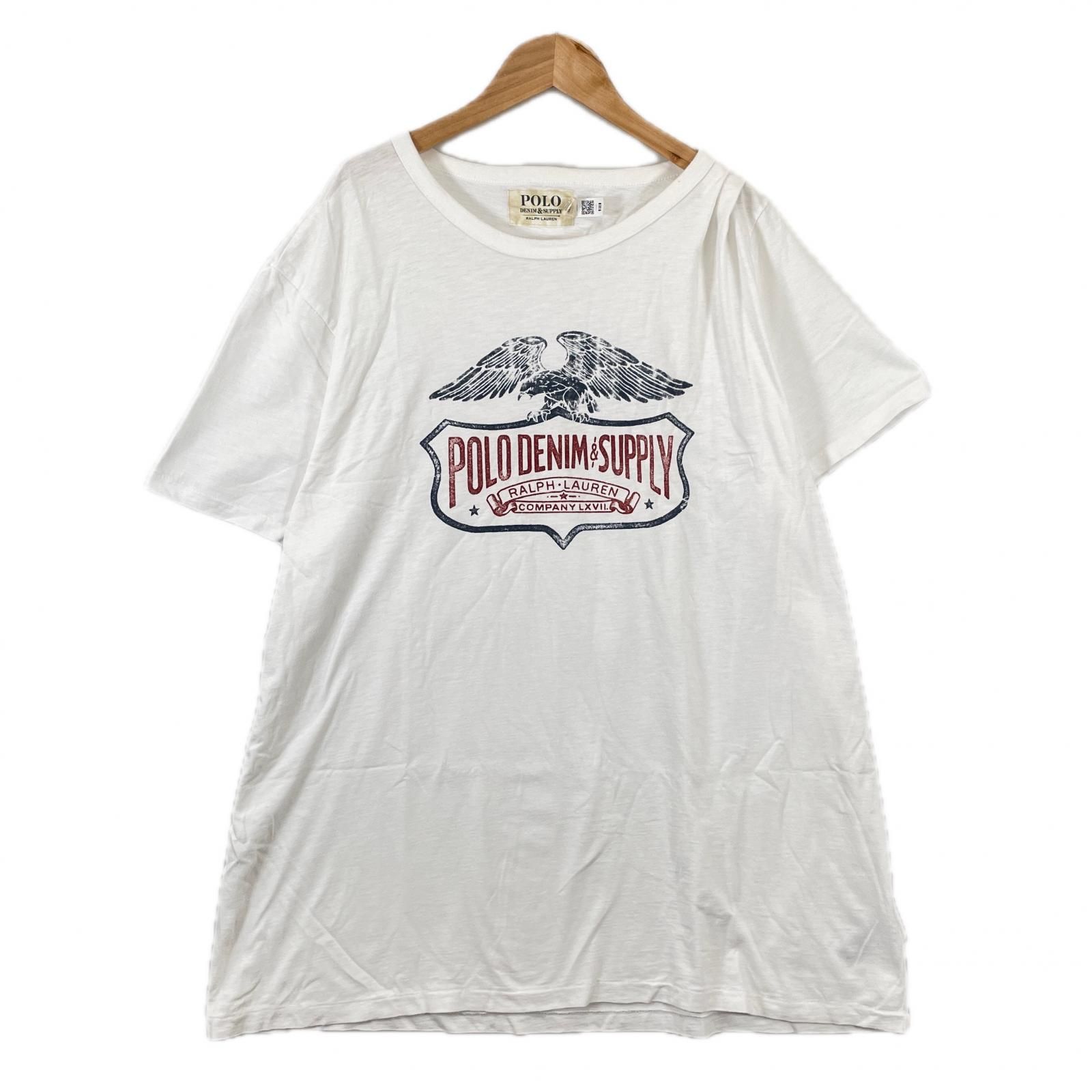 2点まとめDENIM&SUPPLY デニム&サプライ　ラルフローレン白Tシャツ デニムアンドサプライ メンズ 白Tシャツ - メルカリ