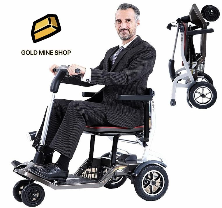 3輪折りたたみ式/折りたたみ電動車椅子ポータブルモビリティスクーター高齢者大人用、軽量折りたたみ式電動ハンドサイクル車椅子 メルカリ
