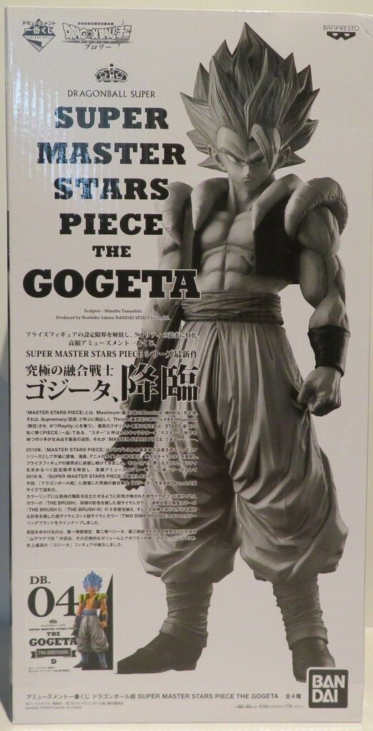 BANDAI SPIRITS アミューズメント一番くじ ドラゴンボール超 SUPER MASTER STARS PIECE THE GOGETA 04 D賞 超サイヤ人ゴッド超サイヤ人 ゴジータ TWO DIMENSIONS