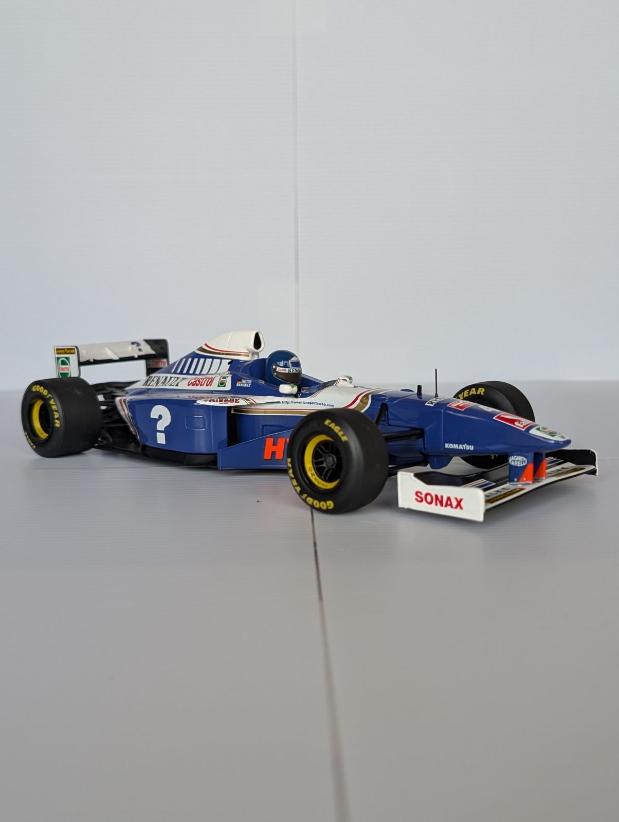 初優勝マシン 1/18 ミニチャンプス ウィリアムズFW19 ハインツ