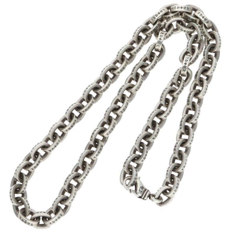 ネックレス ラージクロス ペーパーチェーン シルバー925 クロムハーツ ペーパーチェーン ラージ ネックレス ネックレス ラージ