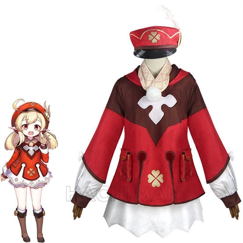 Klee コリー 可莉 コスプレ衣装 原神 げんしん ことう 仮装 豪華セット イベント 大人用 文化祭 Genshin cosplay コスプレ コスチューム ステージ服