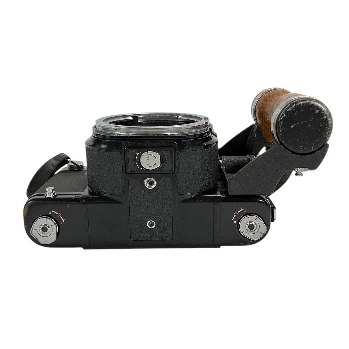 PENTAX 67 レンズ105mm木製グリップ付 Wood Camera Hand Grip For