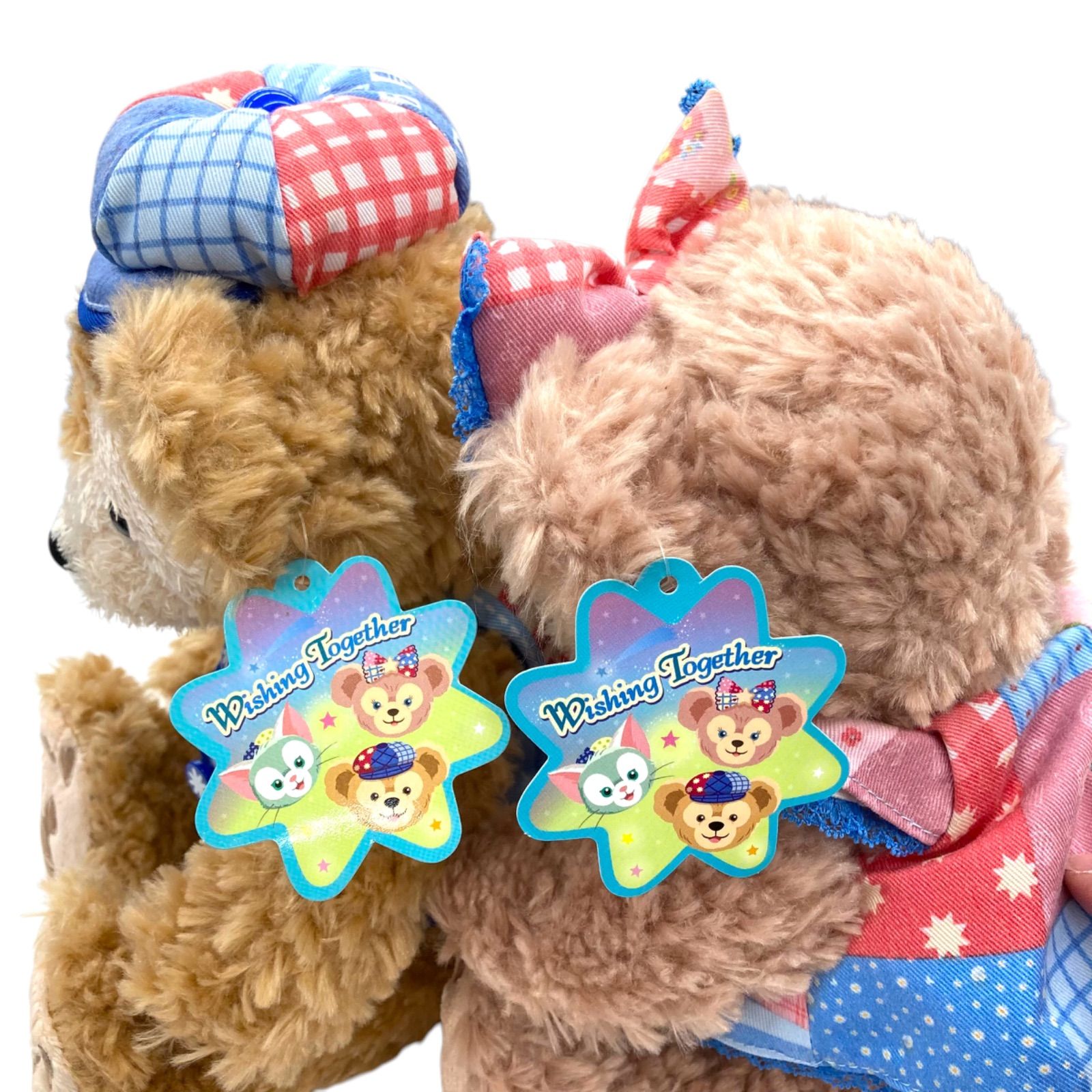 186001 ☆タグ付き☆ ディズニーシー ダッフィー & シェリーメイ
