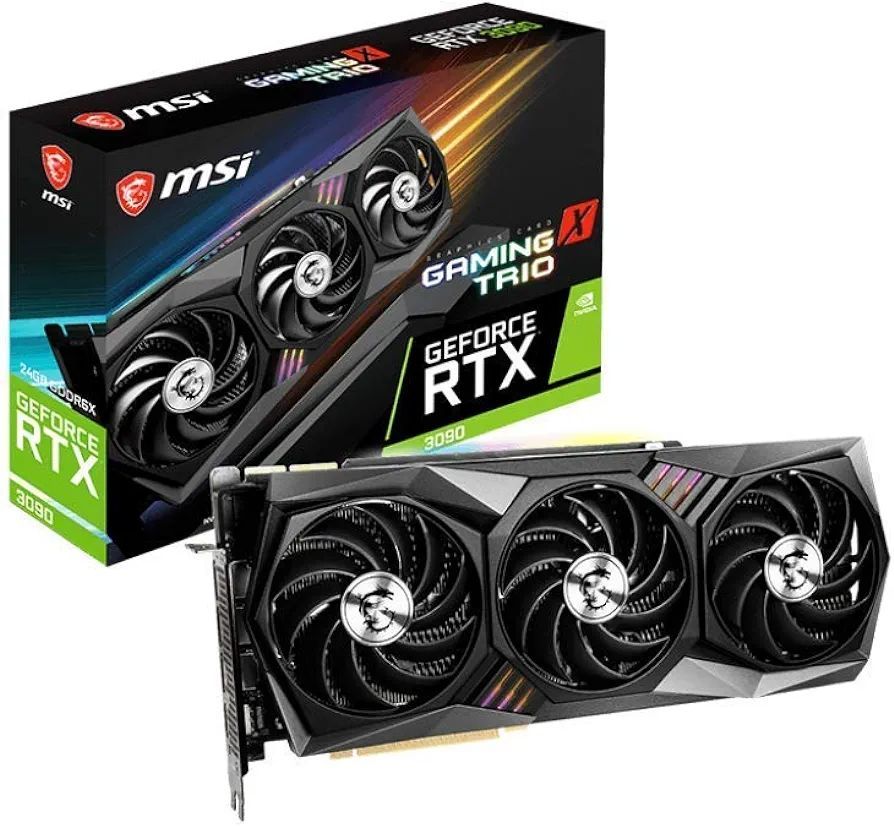 MSI GeForce RTX 3090 GAMING X TRIO 24 中古美品 - メルカリ
