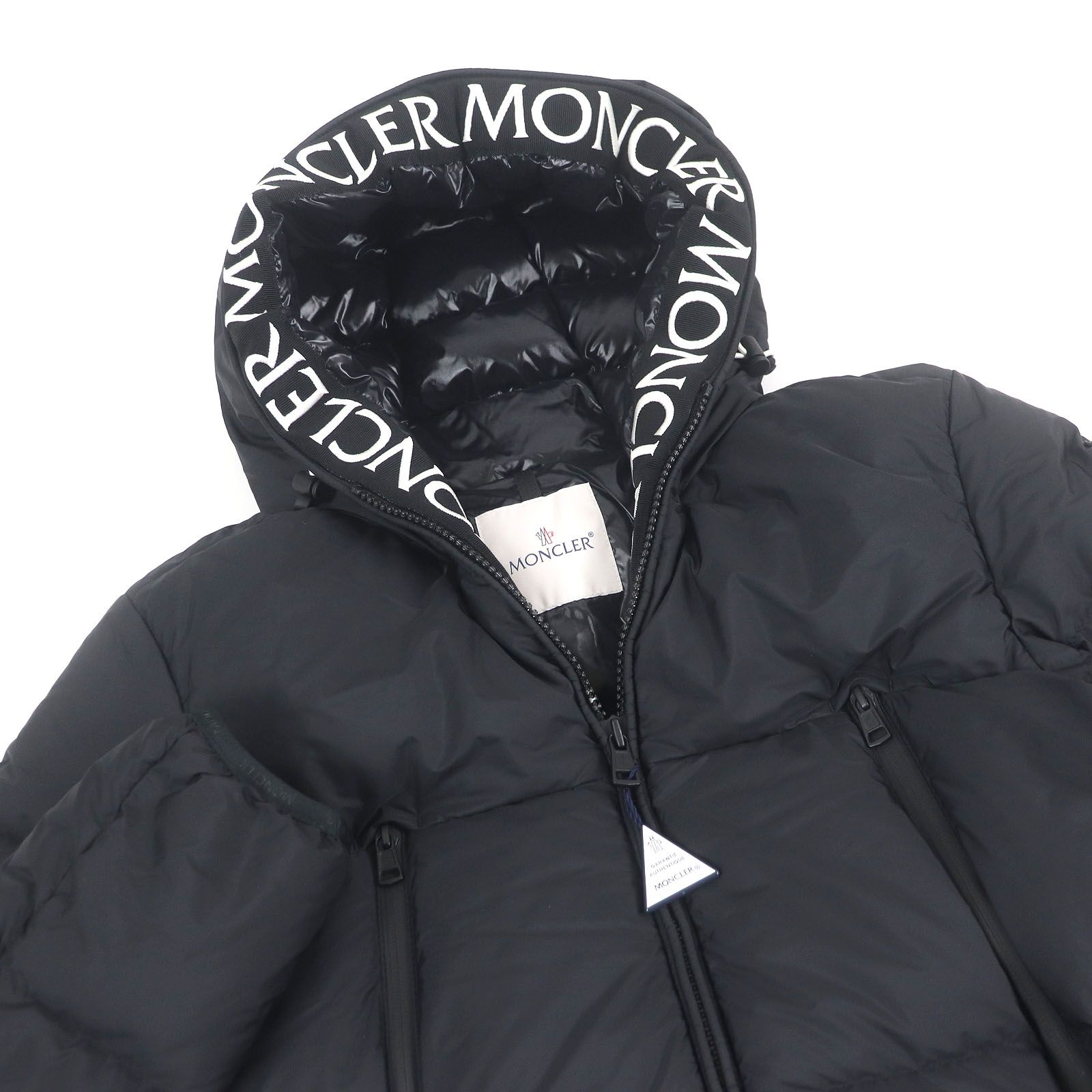 極美品□MONCLER モンクレール 23-24AW MONTCLA モンクラ ロゴ