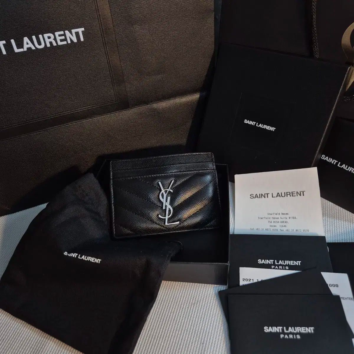Saint Laurent(サンローラン) マトラッセ カードウォレット