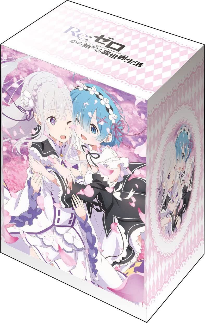 Re:ゼロから始める異世界 ブシロード レム エミリア フリップデッキケース Re:ゼロから始める異世界 ブシロード レム エミリア フリップ
