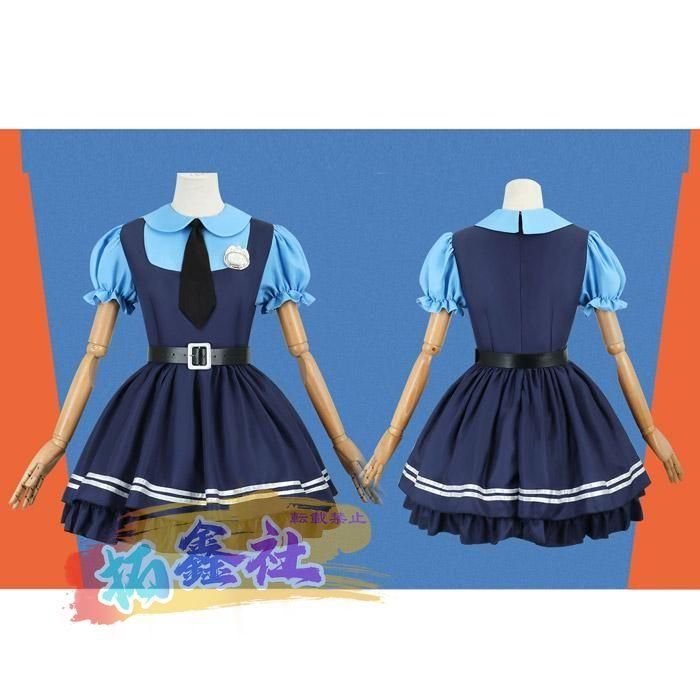 ディズニー ズートピア ジュディ ホップス風 ワンピース 大人 子供 余興 ハロウィン仮装 WWW_IBETON_RU