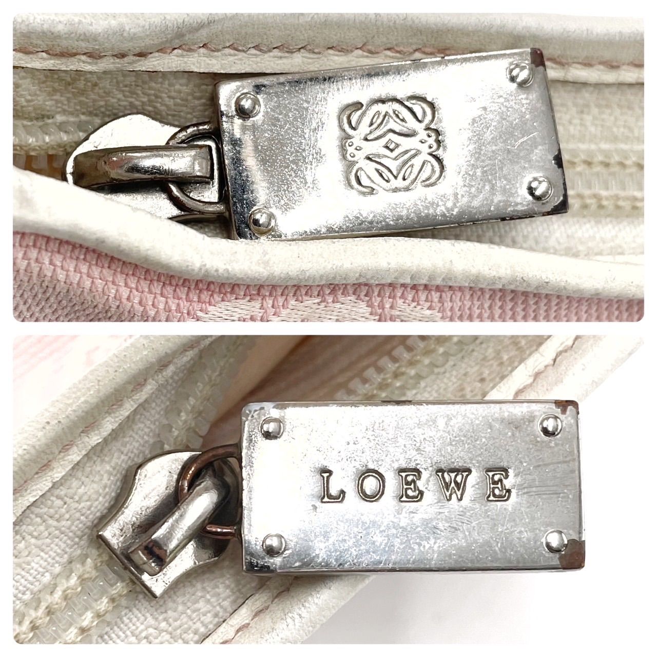 ✨格安✨ LOEWE ロエベ アクセサリーポーチ ハンドバッグ アナグラム 