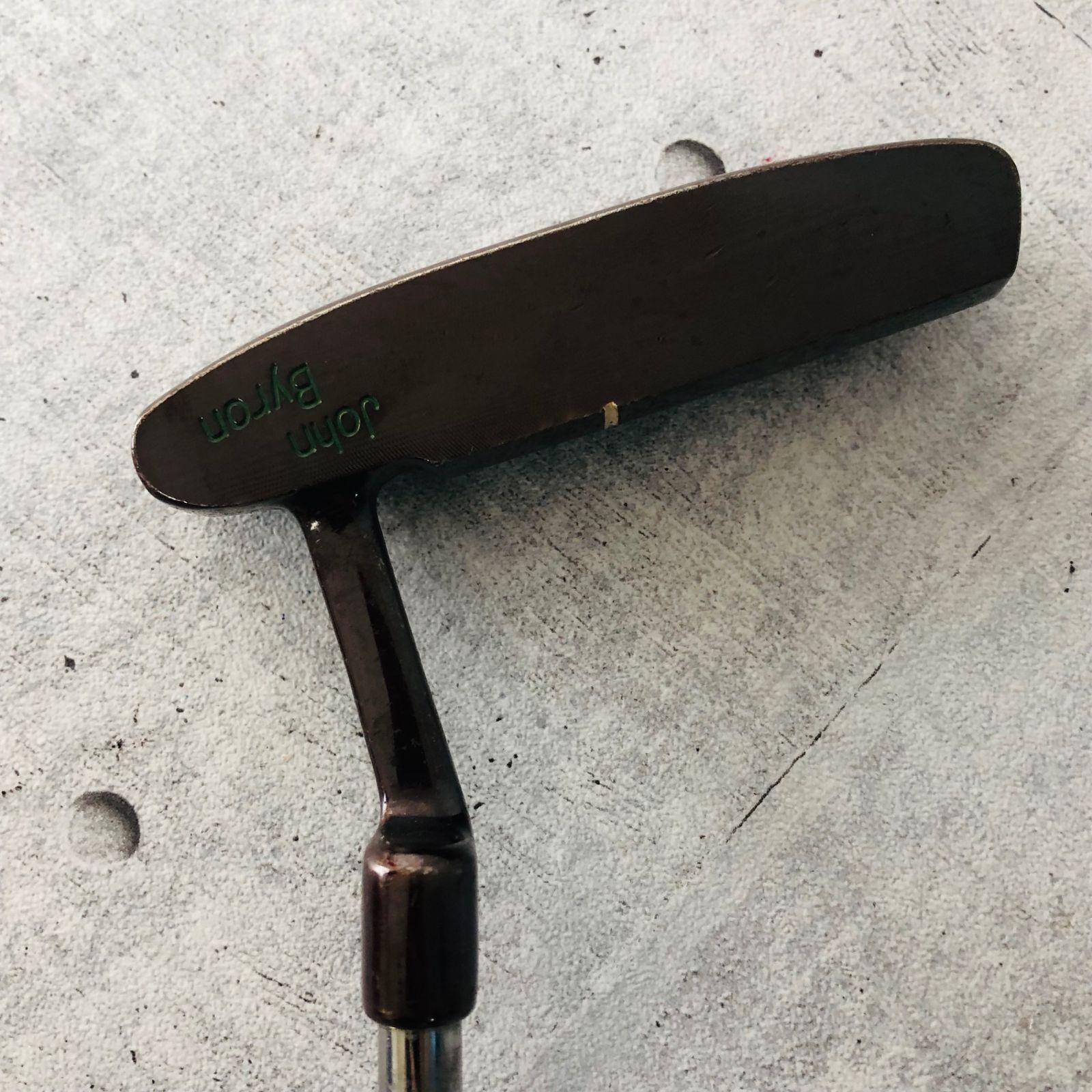 John Byron パター 錆あり パター Byron John HEAD TOUR ANGLE