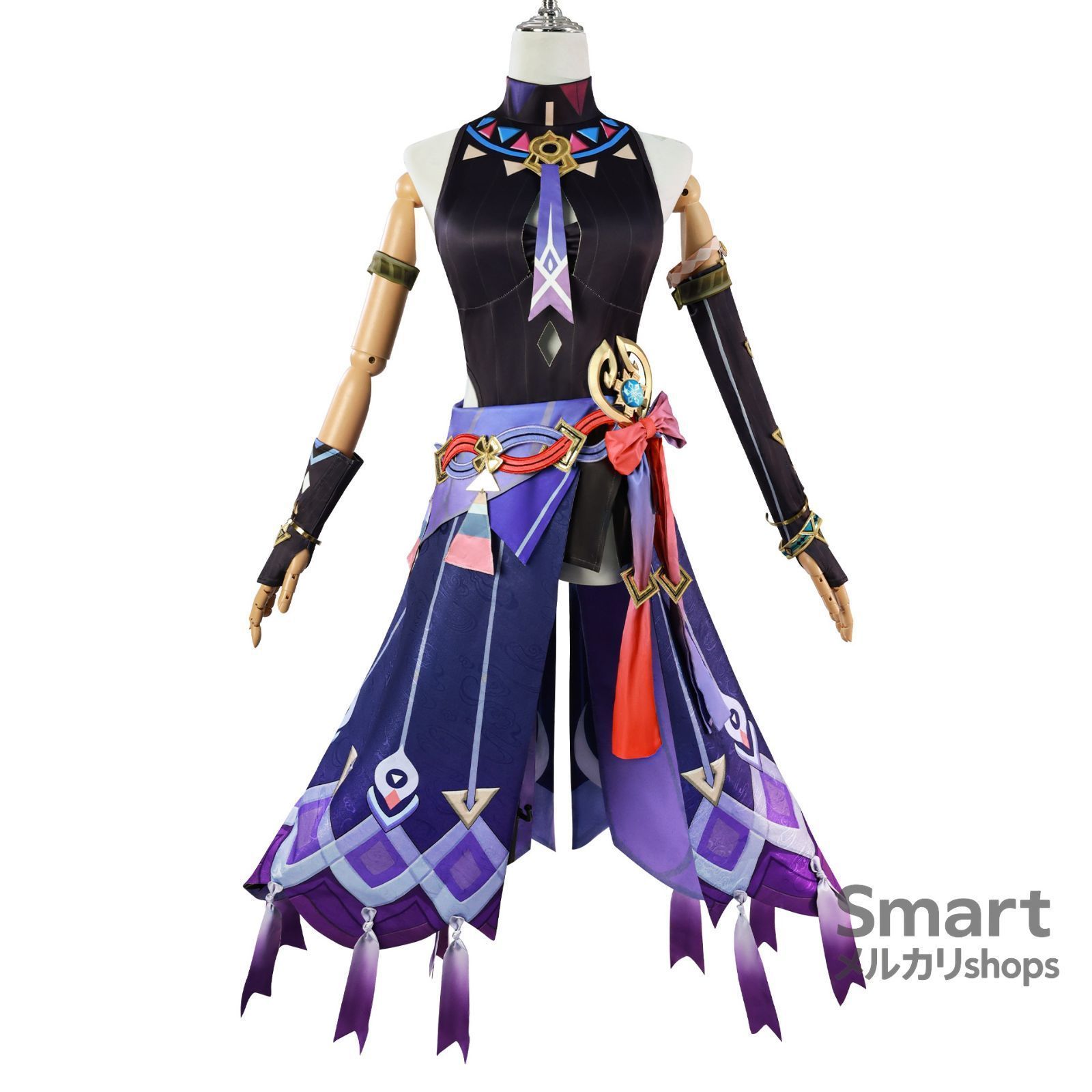 妥協のない コスプレ 衣装 シトラリ 原神 ナタ編 キャラクター風 フルセット アニメ ゲーム 仮装服 M250906-6