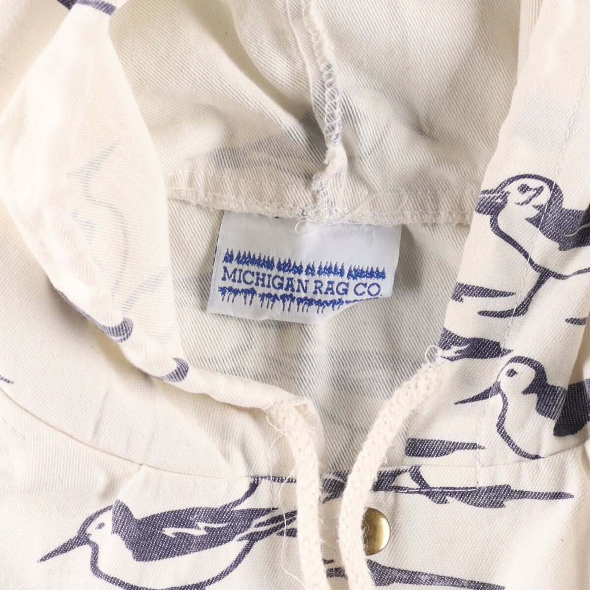 S*e様 MICHIGAN RAG CO. 鳥プリントセットアップ 楽天市場】古着 80'S ミシガンラグ MICHIGAN RAG CO. 鳥柄