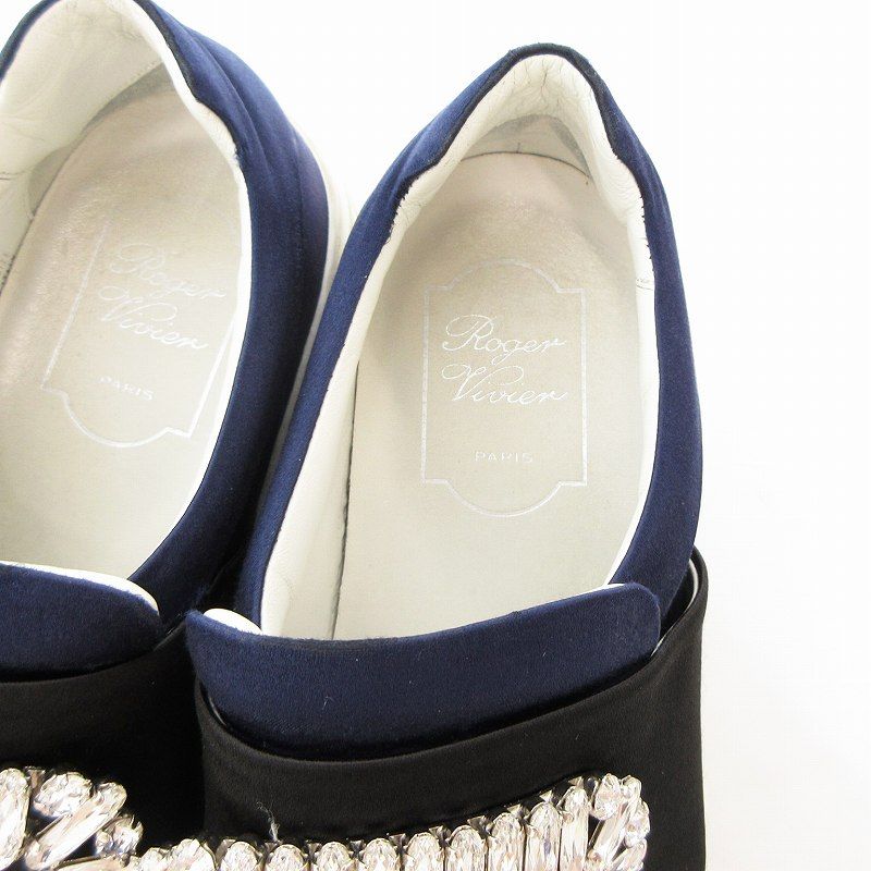 関税送料無料【ROGER VIVIER】スニーカー スリッポン ビジュー ロジェヴィヴィエ ROGER VIVIER スリッポン スニーカー ビジュー
