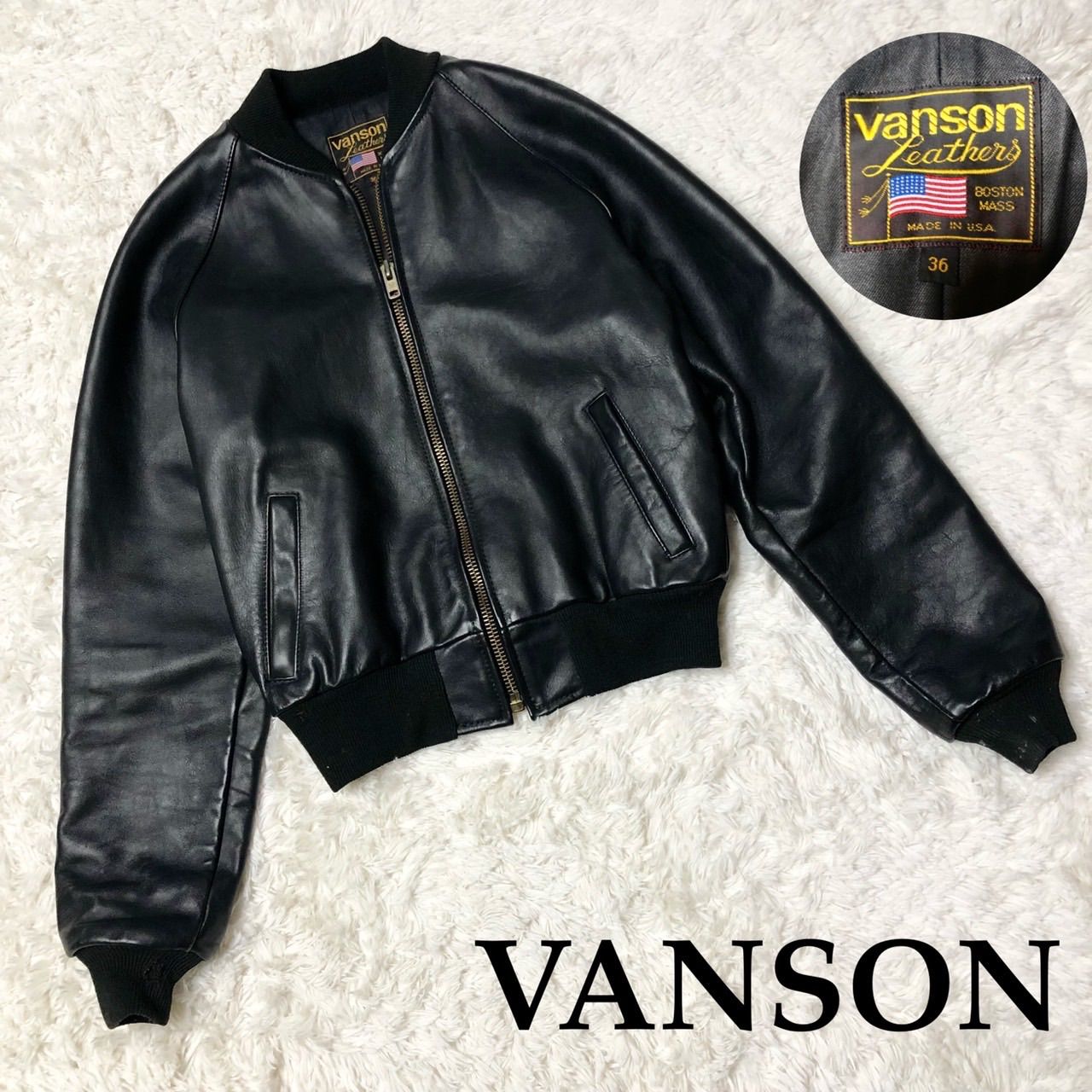 VANSON（バンソン）US 本革（レザー）ボンサック | hima.am