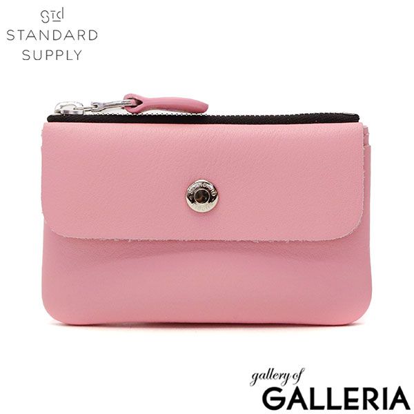 正規取扱店 スタンダードサプライ キーケース メンズ レディース 車 スマートキー 本革 ブランド STANDARD SUPPLY 小銭入れ PAL KEY CASE PINK
