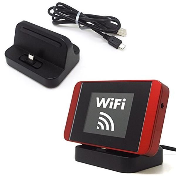 新品 ASDEC モバイルルーター 用 MicroUSB [ ユニバーサル 充電スタンド ] 充電 クレードル 卓上ホルダ フリーサイズ UC-30