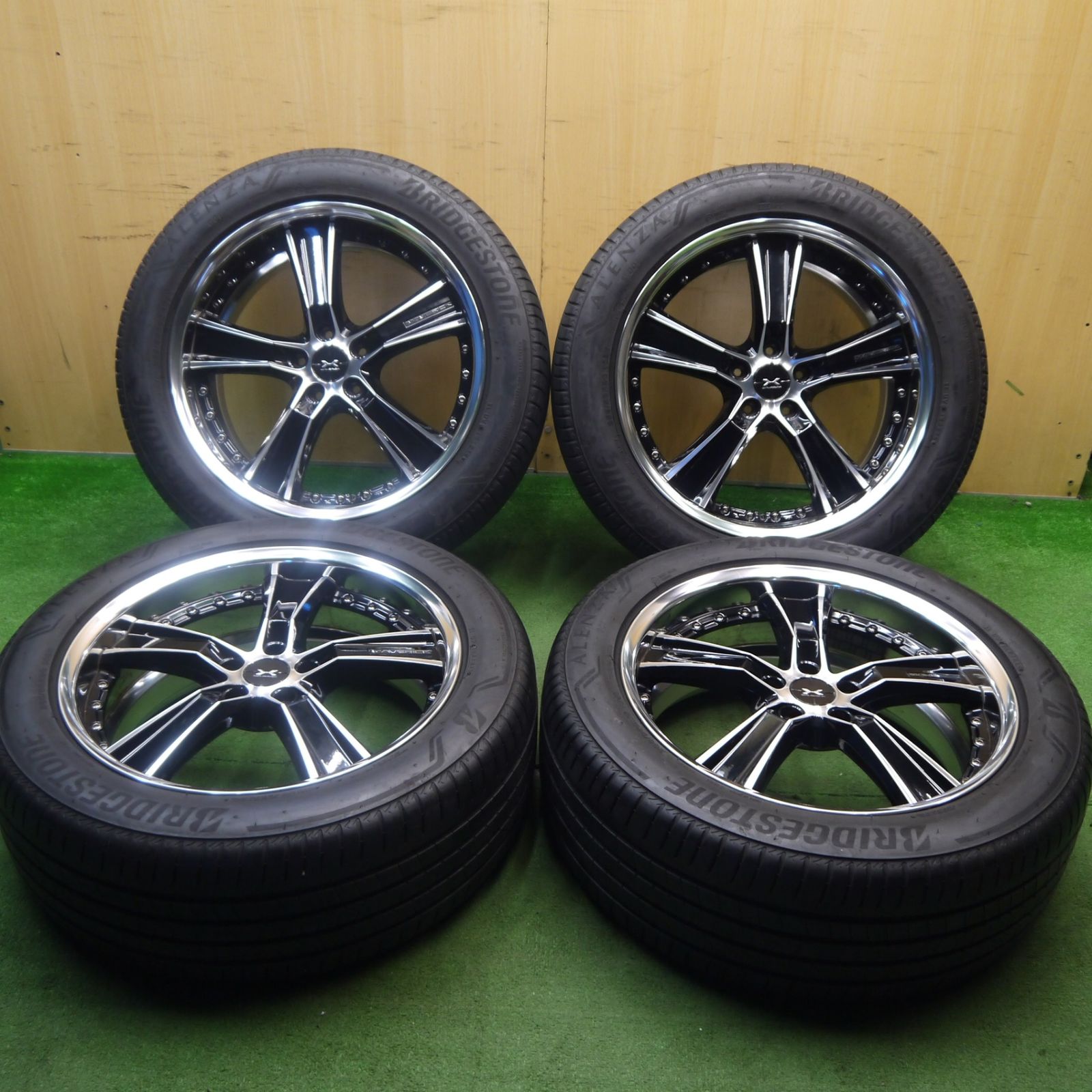 バリ溝 キレイ 9.5分 MAVERICK 005S-R SL 255|50R20 ブリヂストン アレンザ 001 マーベリック 20インチ PCD114.3|5H 5051407Hノ