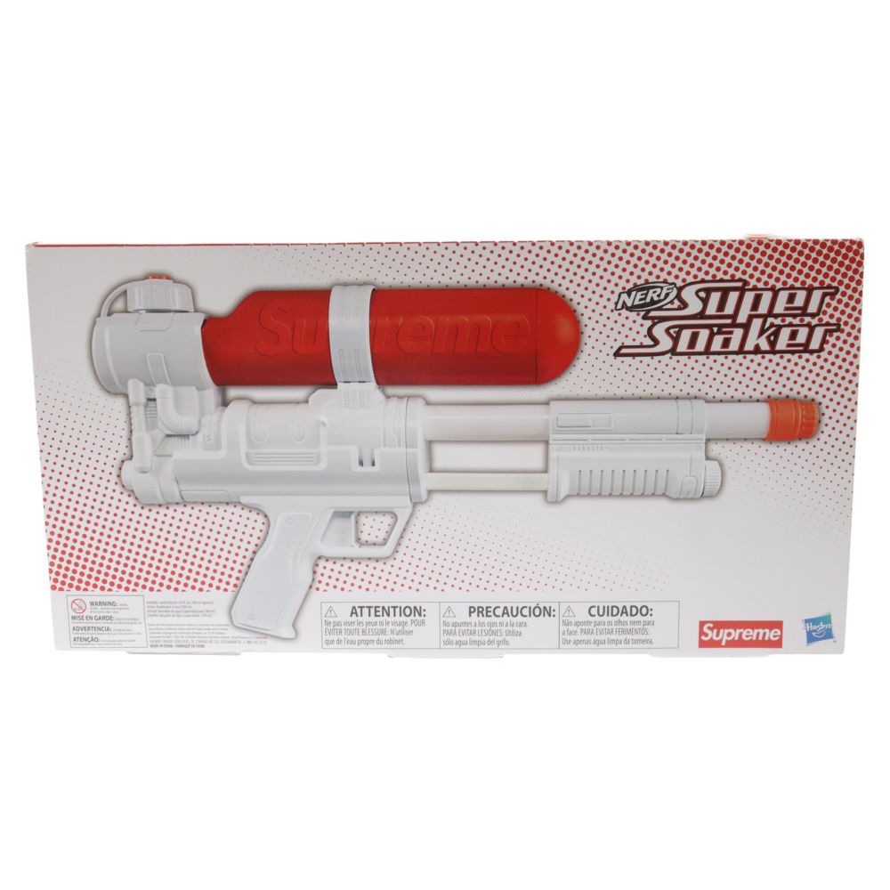 SUPREME (シュプリーム) 19SS Super Soaker 50 Water Blaster スーパーソーカー50 ウォーターブラスター  インテリア 水鉄砲 ホワイト/レッド - メルカリ