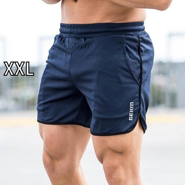[XXL]メンズ ファッション 服 男性用 オシャレ シンプル 大人 かっこいい 大きいサイズ ストリート 紳士服 速乾 スポーツ ショーツ 薄手 カジュアル メッシュ バスケットボール トレーニング パンツ スクワット 五分丈 ランニング フィットネス パン