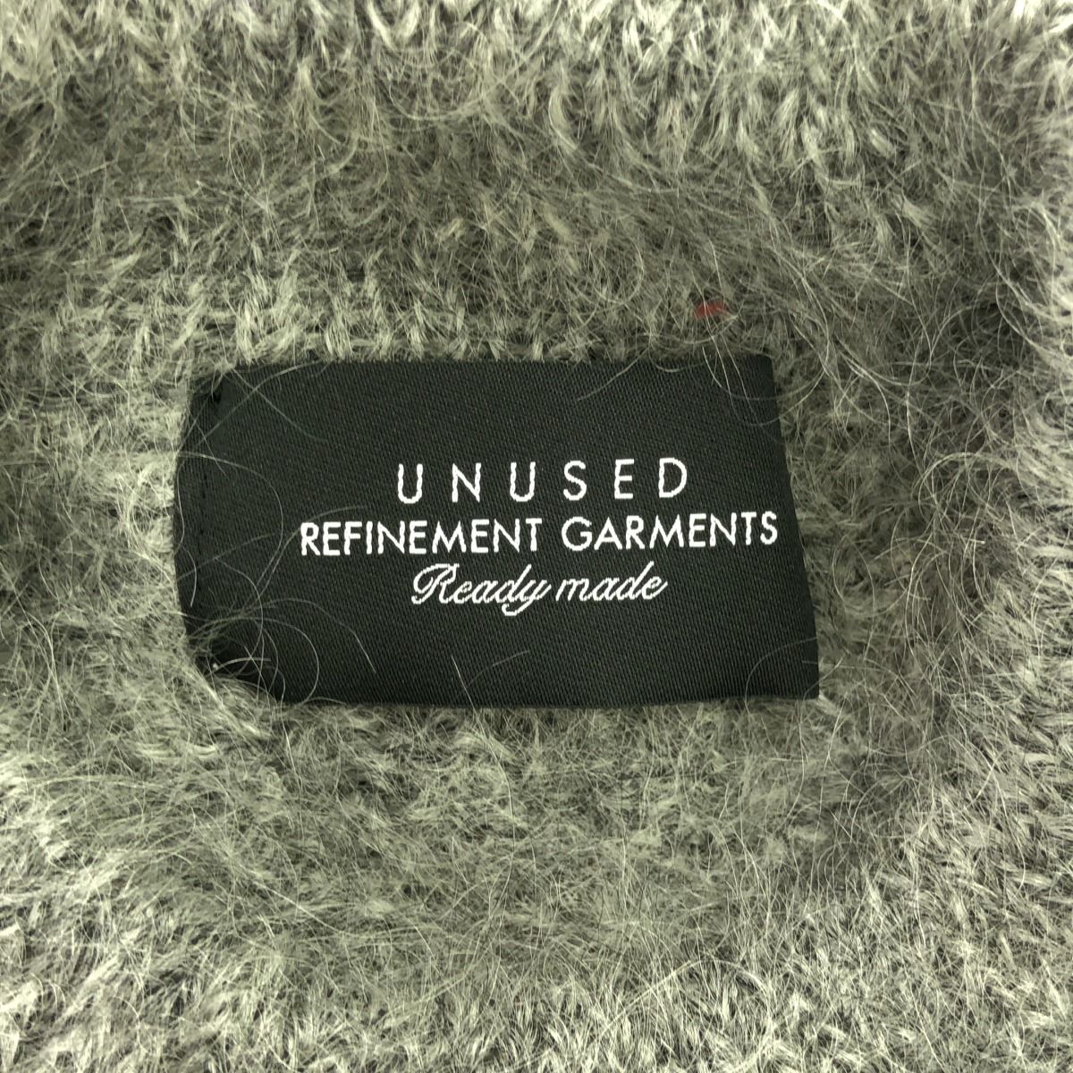 UNUSED アンユーズド 22AW MOHAIR CREWNECK SWEATER モヘアクルー