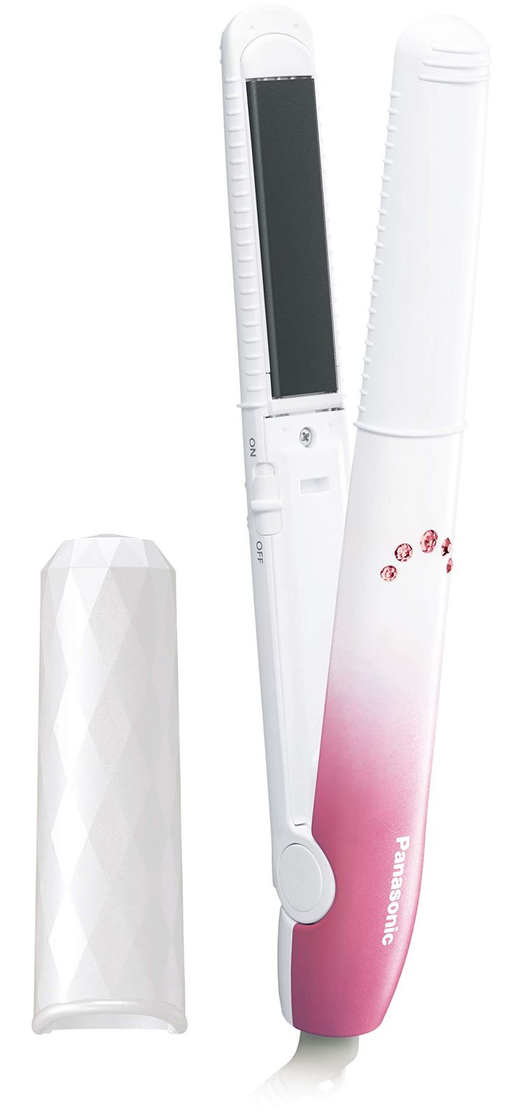 パナソニック ヘアアイロン カール ストレート両用 海外対応 2Way ピンク調 EH-HV16-P ピンク調