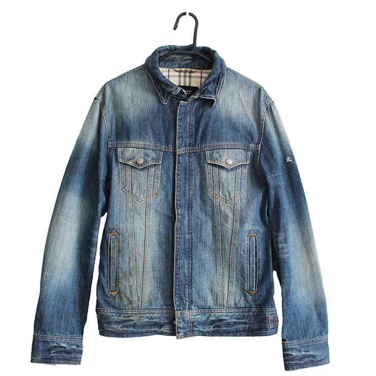 BURBERRY BLACK LABEL gジャン　デニムジャケット L Burberry Black Lable Gジャン 美品 BURBERRY BLACK LABEL G