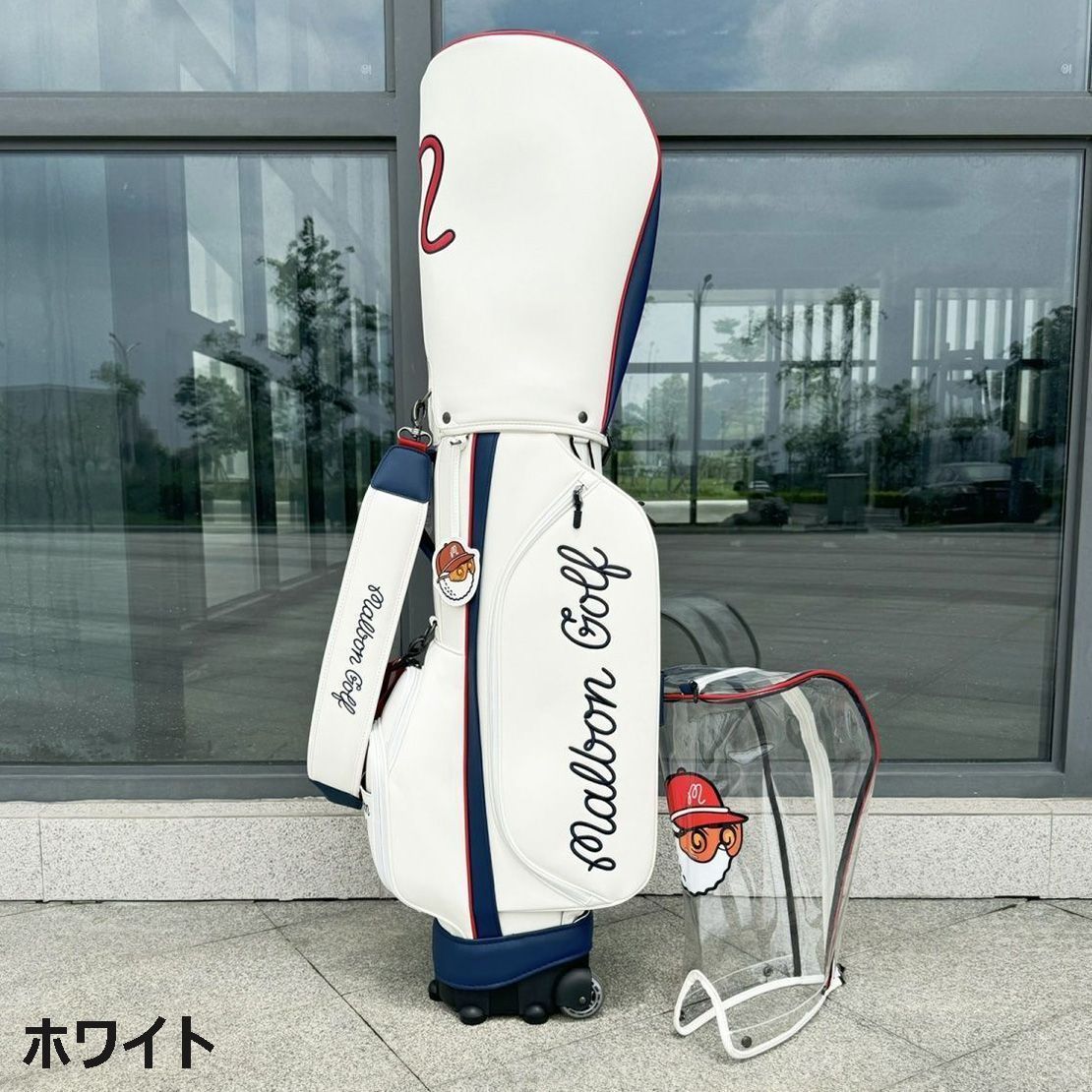 MALBON GOLF ゴルフバッグ キャディバッグ キャスター付 - メルカリ MALBON GOLF ゴルフバッグ キャディバッグ キャスター付 - メルカリ