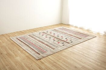 カーペット トルコ製 ウィルトン織り 約133×190cmベージュ カーペット マリア RUG