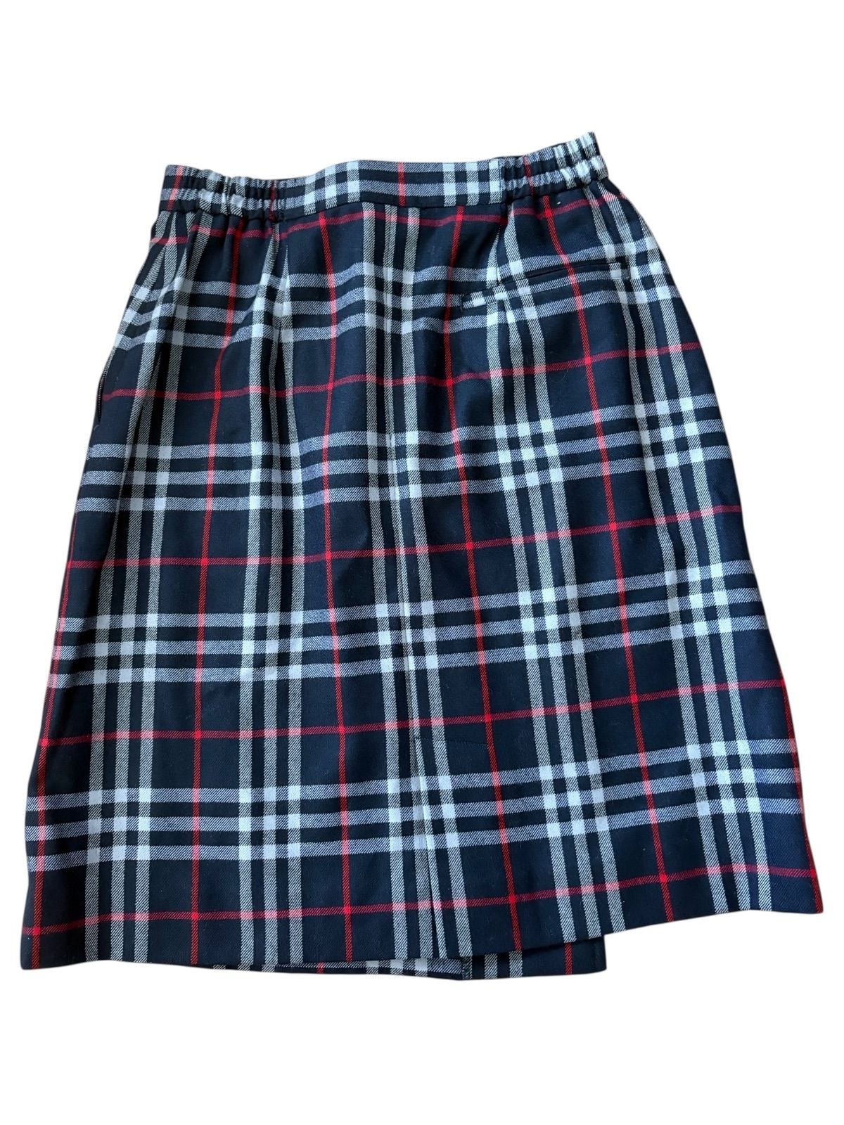 Burberrys バーバリーズ スカート 膝丈スカート チェック柄 レディース Mサイズ D2