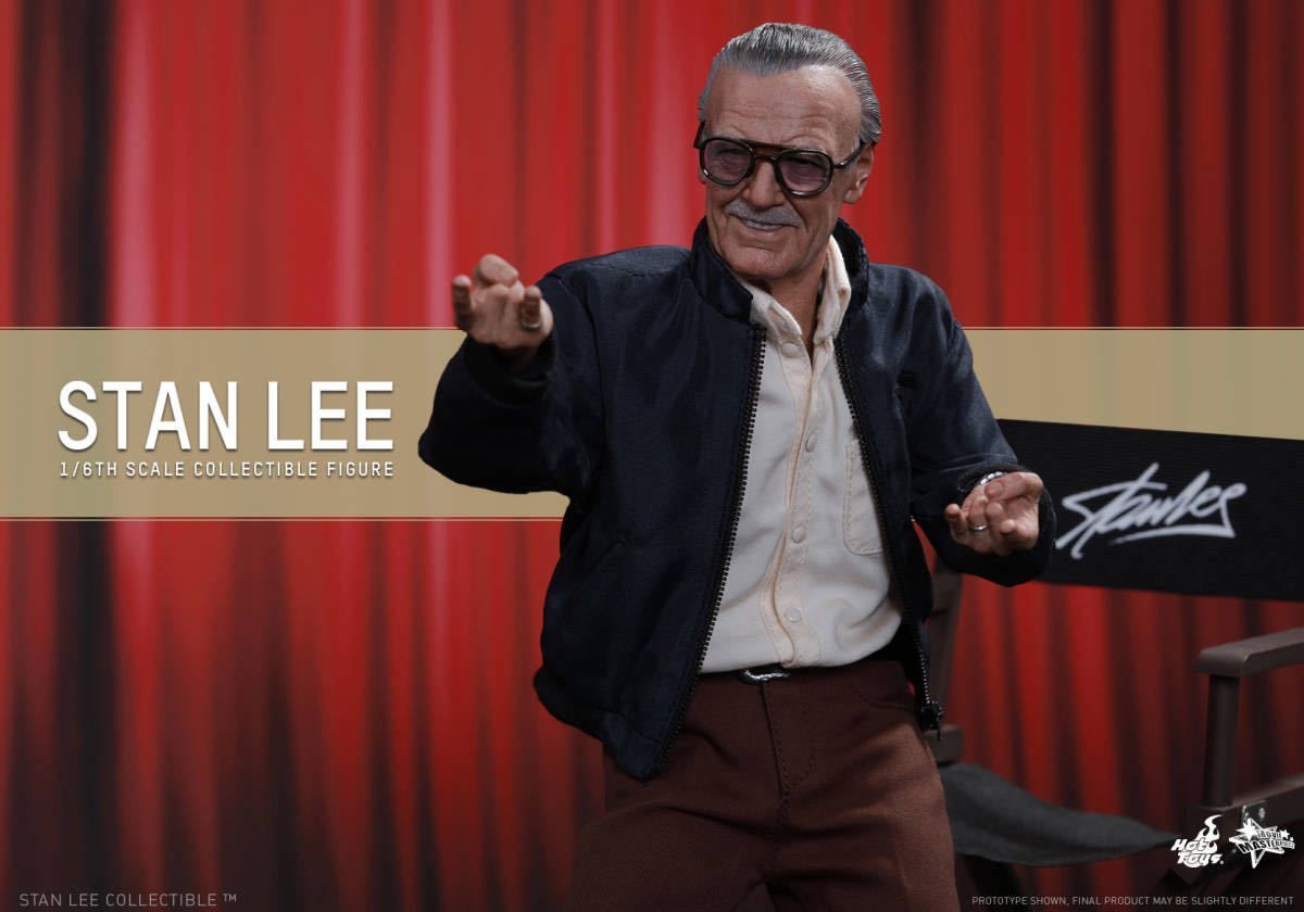 ホットトイズ 1/6 スタン・リー マーベル 未開封新品 MMS327 Stan Lee