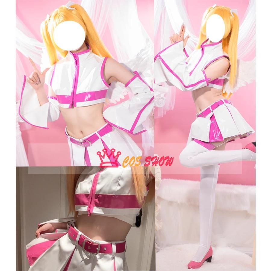 100%本物保証！ 2.5次元の誘惑 リリエル コスプレ衣装 翼付き ウィッグ追加 天乃リリサ cosplay 仮装 イベント ステージ服 舞台 ハロウィン クリスマス 新作もいち早くお手元に！